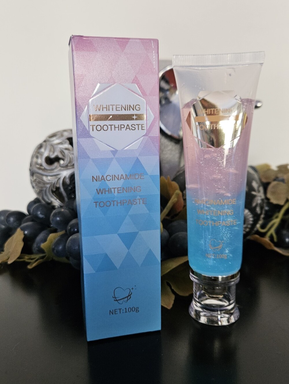 Niacinamide Dazzle Whitening Toothpaste, NIB, 100g